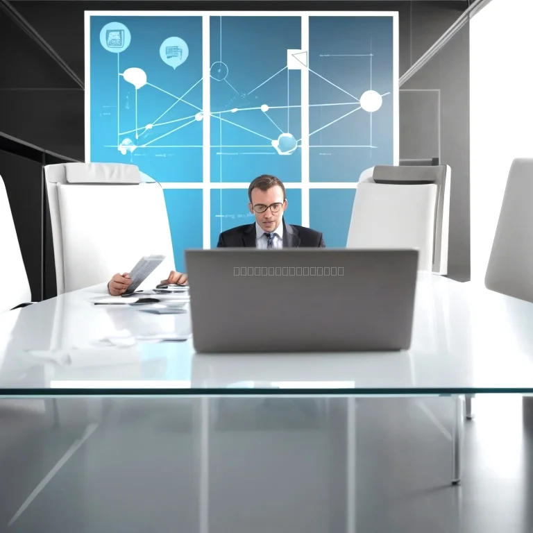 Vorstandsteam bei strategischer Sitzung